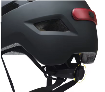 PJT Power 3.0 –  קסדה מתכווננת עם אור אחורי