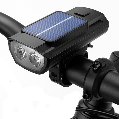 Solaris - פנס עוצמתי עם צופר מובנה לנוכחות מיטבית.