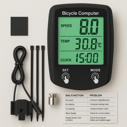 SpeedoX -  ספידומטר בעל 14 פונקציות מתקדמות